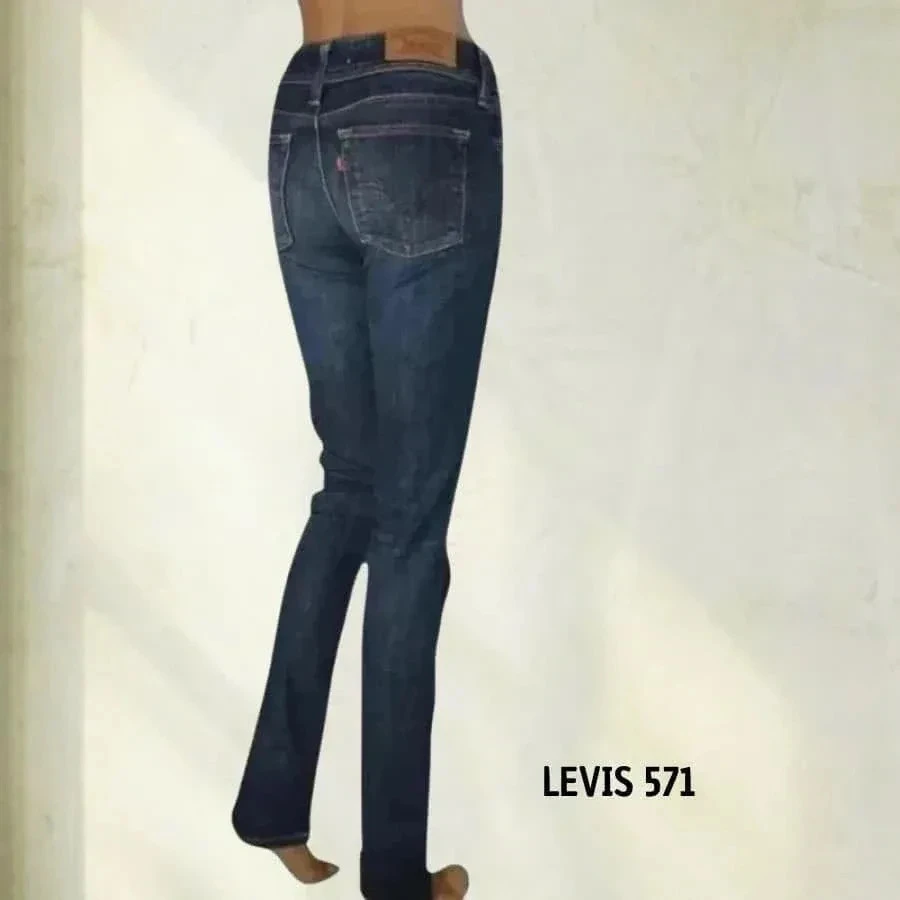 Levis  vintage y2k 571 slim fit - taille basse - extensible